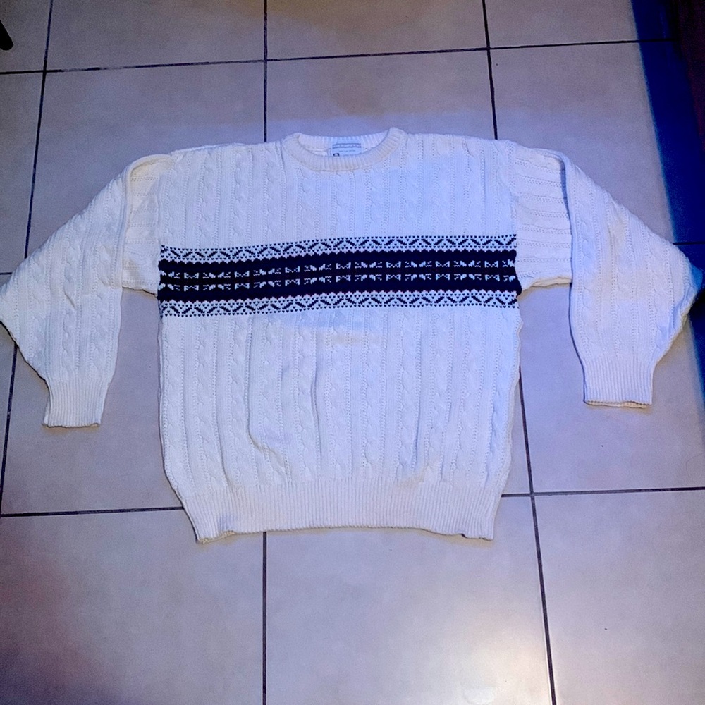 Lord Jeff XL cream sweater